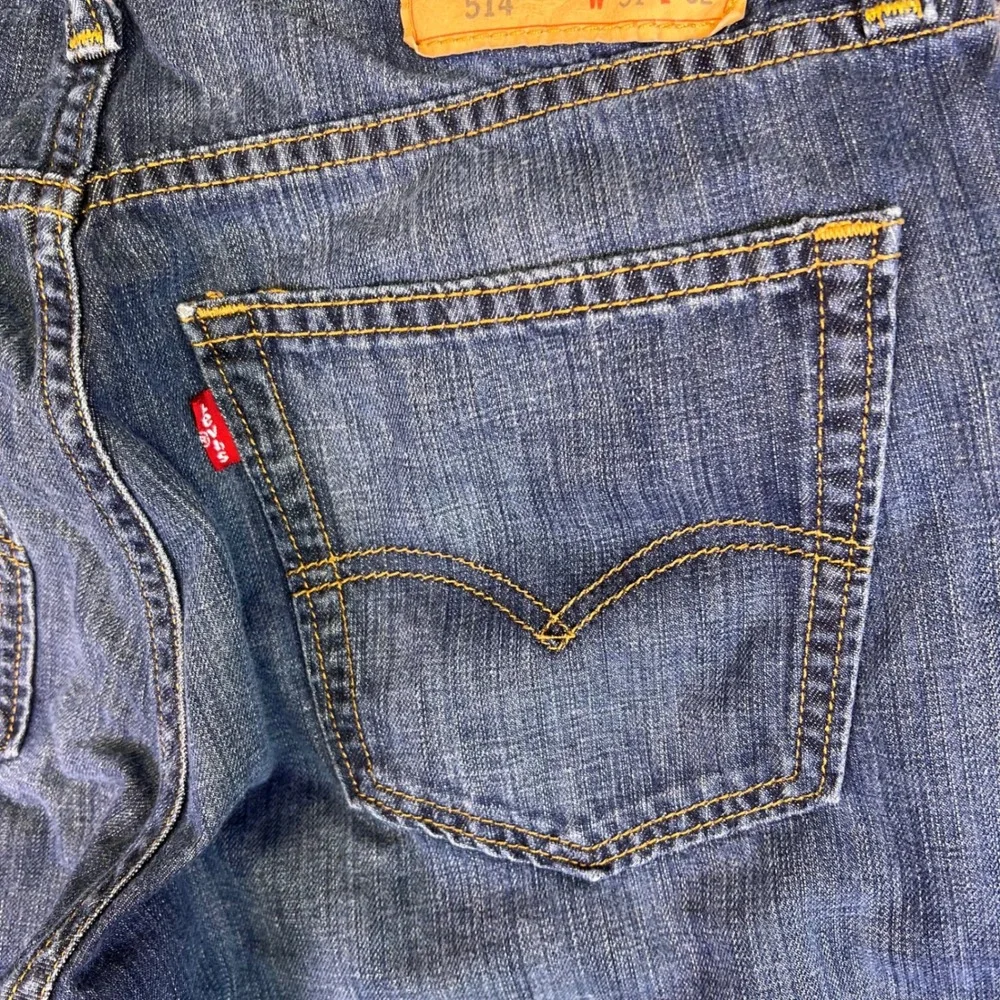 Levis 514 Jeans Mens‎ 31x32 Faded Straight Streetwear Classic Casual Denim Pants